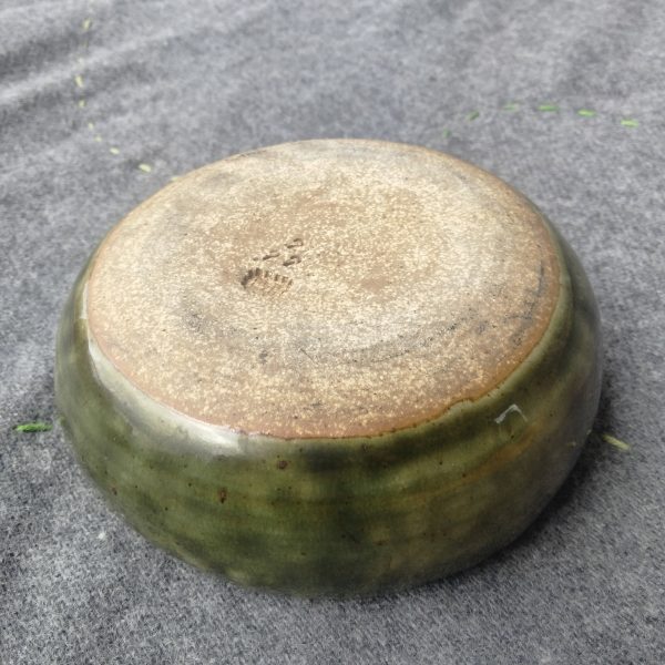 shallow pink/green pinch pot - Image 2