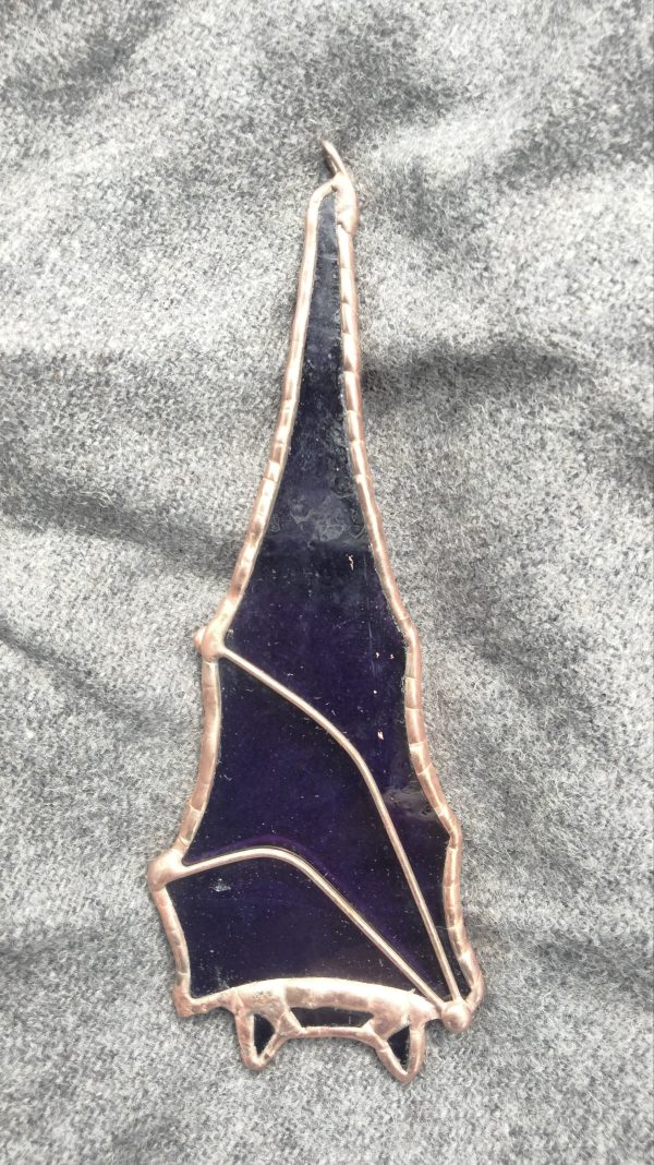 stained glass bat