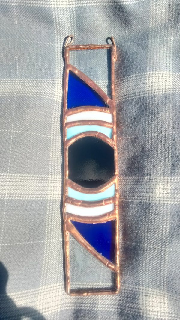evil eye suncatcher panel